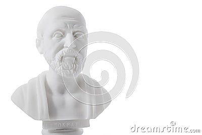 Ancient Greek physician Stock Photo